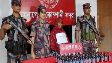 বেনাপোলে ফেন্সিডিলসহ নারী মাদক ব্যবসায়ী আটক