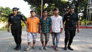 ব্রাহ্মণবাড়িয়ায় তিন মাদক ব্যবসায়ী গ্রেফতার