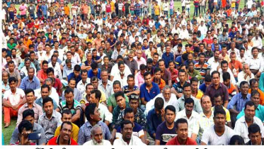 কলারোয়ায় উপজেলা আ.লীগের দুর্নীতি বিরোধী সমাবেশ