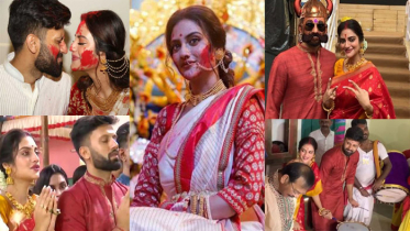 মঙ্গলসূত্র আর সিঁদুর পরা নিয়ে মুখ খুললেন নুসরাত