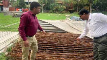 সাভারে গৃহহীনদের ঘর নির্মাণ কাজে অনিয়মের অভিযোগ