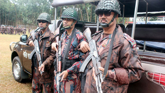 বিজিবি মোতায়েন বিজিবি মোতায়েন