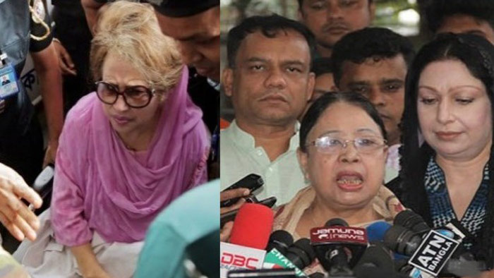 খালেদা জিয়ার সঙ্গে সাক্ষাৎ শেষে সাংবাদিকদের সঙ্গে কথা বলছেন সেলিমা ইসলাম। খালেদা জিয়ার সঙ্গে সাক্ষাৎ শেষে সাংবাদিকদের সঙ্গে কথা বলছেন সেলিমা ইসলাম।