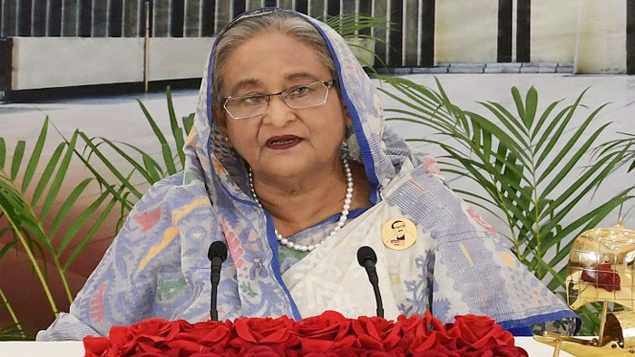 প্রধানমন্ত্রী শেখ হাসিনা- সংগৃহীত প্রধানমন্ত্রী শেখ হাসিনা- সংগৃহীত