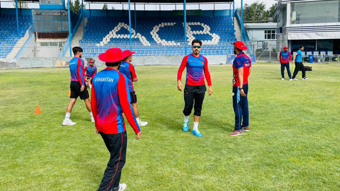 কাবুলে অনুশীলন করছে আফগান জাতীয় দলের ক্রিকেটাররা