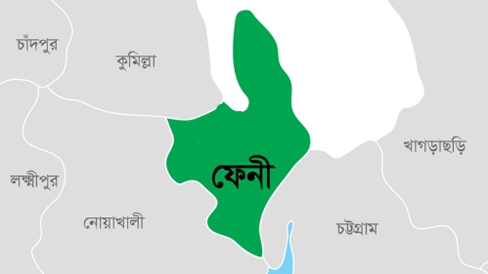 ফেনী’র মানচিত্র