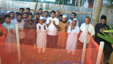 জুলাই অভ্যুত্থানে শহীদ হাসানের কবর জিয়ারত করলেন ছাত্রদল সম্পাদক