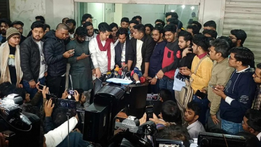 বিপ্লবের ঘোষণাপত্র পাঠ নয়,  শহীদ মিনারে ‘মার্চ ফর ইউনিটি’র ডাক