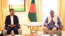 বৈঠক শে‌ষে হাস্যোজ্জ্বল তা‌রেক রহমান, কী আলোচনা হলো তাদের?