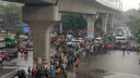 শাহবাগে ছাত্রদলের অবস্থান, যান চলাচল বন্ধ
