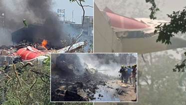 ভারতে বিধ্বস্তের আগে উড়ে যাওয়া বিমানের ভিডিও ভাইরাল