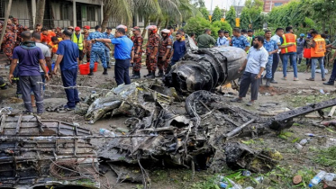বিধ্বস্ত হওয়ার আগে সাত মিনিট উড়েছিল যুদ্ধবিমান