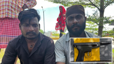 বেনাপোলে এয়ার পিস্তলসহ ভারতীয় ট্রাকড্রাইভার ও হেলপার আটক