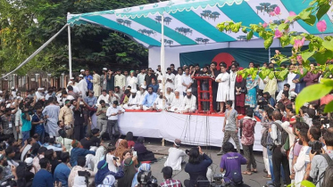 আ’লীগ নিষিদ্ধের দাবিতে ‘শাহবাগ ব্লকেড’ ঘোষণা হাসনাতের