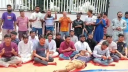 দিনাজপুরে পুলিশ সুপারের কার্যালয় অবরুদ্ধ করে বিক্ষোভ