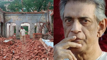 ময়মনসিংহে সত্যজিৎ রায়ের পূর্বপুরুষের বাড়ি ভাঙা বন্ধের আহ্বান ভারত