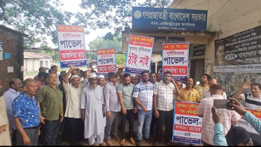 আশুলিয়ায় ষষ্ঠ দিনে গড়ালো দলিল লেখকদের আন্দোলন