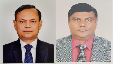 ডিইএব-এর পিডব্লিউডি শাখার সভাপতি  আনিসুজ্জামান, মহাসচিব বোরহান উদ্দিন