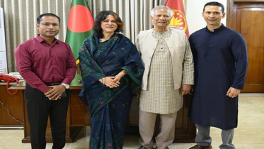 প্রধান উপদেষ্টার সঙ্গে তাজউদ্দিন পরিবারের সাক্ষাৎ