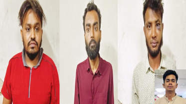 ছাত্রদল নেতা সাম্য হত্যা মামলা, গ্রেপ্তার ৩ আসামি কারাগারে