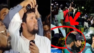 অবশেষে মুখ খুললেন উপদেষ্টা মাহফুজকে বোতল নিক্ষেপকারী সেই হুসাইন