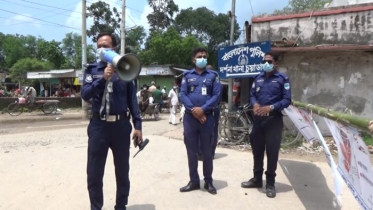 দর্শনায় ঢিমেতালে চলছে লকডাউন