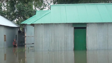 লালমনিরহাটে অপরিবর্তিত বন্যা পরিস্থিতি, স্থায়ী বাঁধ নির্মাণের দাবি