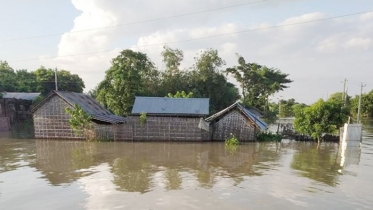 যমুনায় এখনও বিপদসীমার উপরে পানি, দুর্ভোগে চরাঞ্চলবাসী