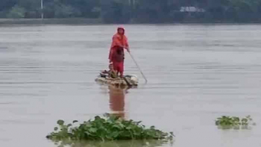 রাজবাড়ীতে পানিবন্দী ৩০টি গ্রামের কয়েক হাজার মানুষ 