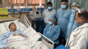 জ্বালানিমন্ত্রীকে দেখতে হাসপাতালে রাষ্ট্রপতি