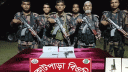ঠাকুরগাঁও সীমান্তে দেশীয় পিস্তল ও গুলি উদ্ধার