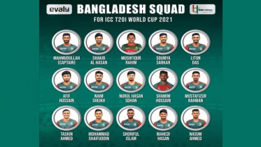 বাংলাদেশের টি-টোয়েন্টি বিশ্বকাপ দল ঘোষণা