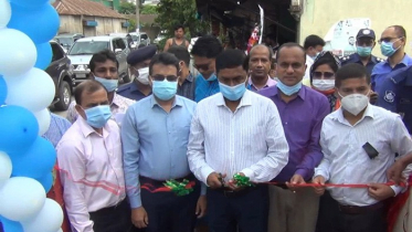 আশুগঞ্জে ভিক্ষুকদের পুনর্বাসনে শেড ও কাঁচাবাজার উদ্বোধন