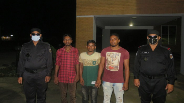 সিরাজগঞ্জে ইয়াবাসহ ৩ যুবক গ্রেফতার