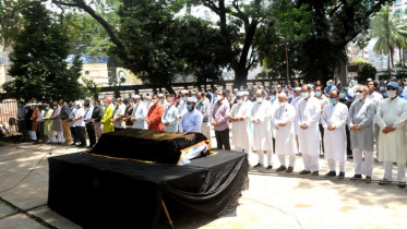 বুদ্ধিজীবী কবরস্থানে রাহাত খানের দাফন সম্পন্ন