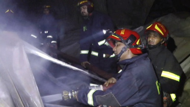 গাজীপুরে ফোম কারখানায় আগুন