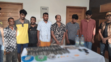 বাগেরহাটে ডিবির পৃথক অভিযানে ছুরি ও জাল নোটসহ আটক ১১ বাগেরহাটে ডিবির পৃথক অভিযানে ছুরি ও জাল নোটসহ আটক ১১