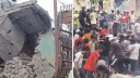দিল্লিতে ভবন ধস, বহু লোকের আটকে থাকার আশঙ্কা