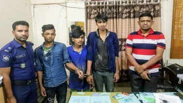 সোনাগাজীতে প্রাইভেটকার ছিনতাইকারী চক্র আটক