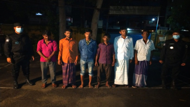 ব্রাহ্মণবাড়িয়ায় ৬ মাদক ব্যবসায়ী আটক