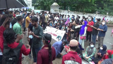 ধর্ষণের প্রতিবাদে গাজীপুরে বিক্ষোভ