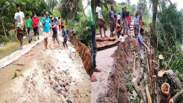 সিংড়ায় মানব সৃষ্ট বন্যায় শত কোটি টাকার ক্ষতি!