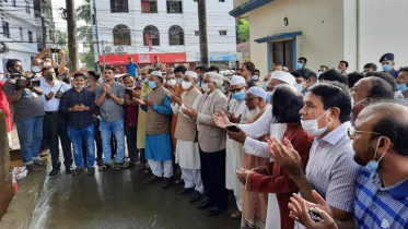 সাবেক মেয়র কামরানের কবর জিয়ারত করলেন পরিবেশ মন্ত্রী