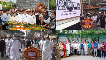 সারা দেশে শ্রদ্ধাভরে জাতীয় চার নেতাকে স্মরণ