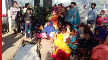 শ্রীমঙ্গলে লাশ নিয়ে অফিস ঘেরাও