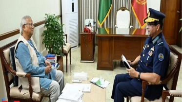প্রধান উপদেষ্টার সঙ্গে বিমান বাহিনী প্রধানের সাক্ষাৎ