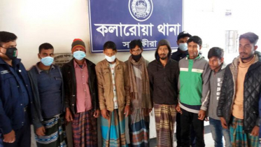 কলারোয়ায় ওয়ারেন্টভুক্ত ১০ আসামি গ্রেফতার