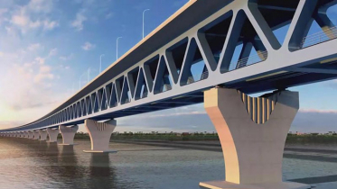 পদ্মা সেতুর কাজের অগ্রগতি হয়েছে সাড়ে ৯৩ ভাগ