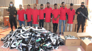 নারায়ণগঞ্জে গার্মেন্টসের পোশাক চুরির ৮ সদস্য আটক 