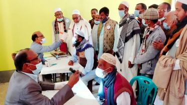 সিরাজগঞ্জে ফ্রি চক্ষু চিকিৎসা ক্যাম্প